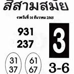 เลขดังงวด16/12/65